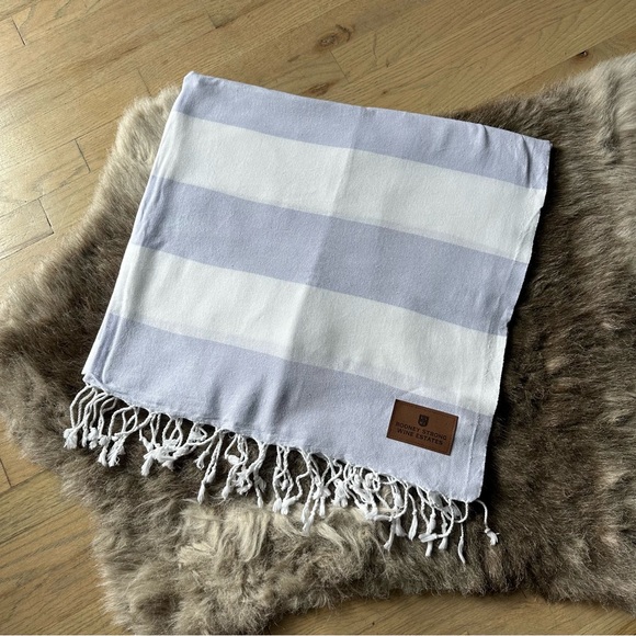 Kanata Other - Kanata Cabana Towel - Rodney Strong Wine - Light Blue Stripe - Brand new unused!